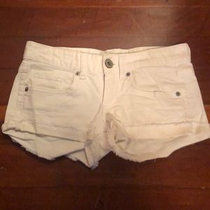 Mossimo White Jean Shorts
